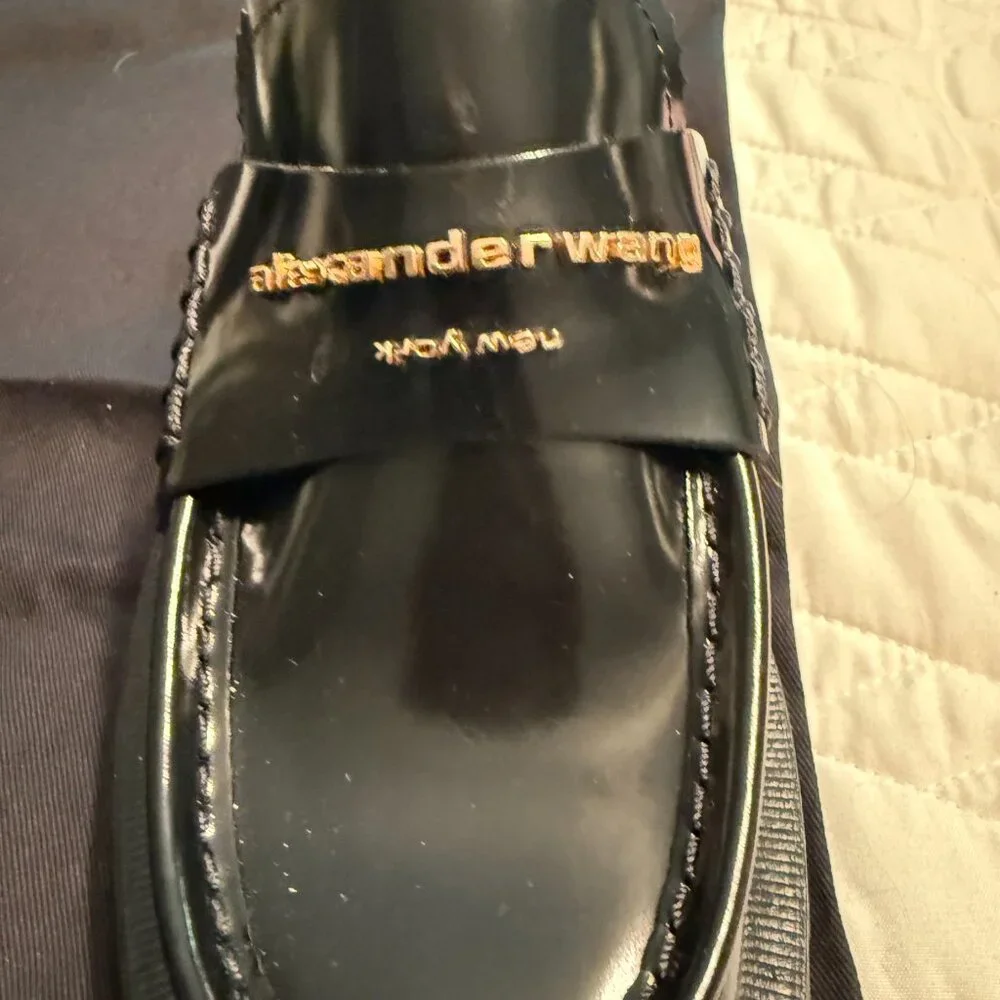 Alexander Wang Black Loafers - Picture 6 of 7